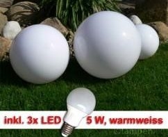 Permalink auf:LED Kugellampen als Balkon und Gartenbeleuchtung